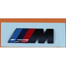 Bmw Siyah M Yazı Logo 75Mm