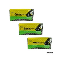 Naksan Takviyeli İnce Desenli Çizgili Siyah Çanta Poşet Torba - 33 x 45 CM - 50 Adetlik 3 Paket