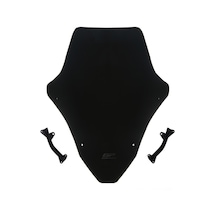 GP Kompozit Honda PCX 125 / 150 2021-2024 Uyumlu Spor Ön Cam Siyah