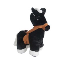 Uyku Arkadaşı Peluş Eşek Siyah 45 Cm - Dd-30767