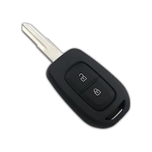 Autohan Keys Renault Symbol, Trafic, Logan İçin 2 Butonlu Siyah Anahtar Kumanda Kabı Standart