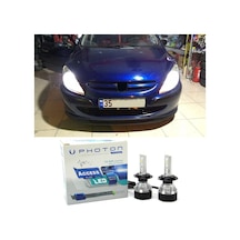 Peugeot 307 Led Xenon Uzun Far Ampulü H7 Access Yeni Seri Beyaz 2005+