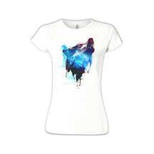 Kurt 4 Beyaz Kadın Tshirt 001