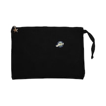 Utan Jazz Logo Siyah Clutch Astarlı Cüzdan / El Çantası Siyah