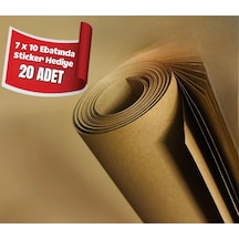 1. Kalite Kraft Kağıt Ambalaj Hediye Çeyiz & Paketleme Kağıdı 100x150 Cm 20 Lu Saman Kağıt