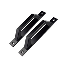Siyah 200 Mm Ahşap Kapı İçin 2'li Paket D Şeklinde Kapı Kolları