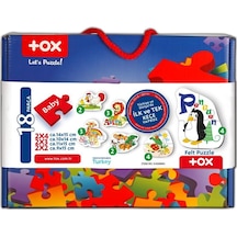 Tox Hayvanlar 2+ Keçe Yapboz Puzzle T003