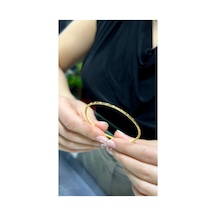 8 Gr Gram Baklava Dilimi Kalemli Ajda Bilezik 22 Ayar Altın
