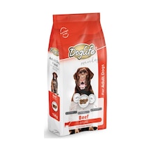 Dlfd03-doglife Biftekli Yetişkin Köpek Maması 15 KG