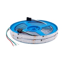 24v 10mm Ws2811 Rgb Pixel Cob Şerit Led 420 Ledli Ip20 5m