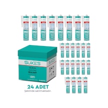 Sukes Universal Şeffaf Silikon 280 Gr 24 Lü Paket