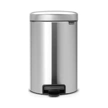 Brabantia Newıcon Matt Steel Pedallı Çöp Kutusu 12L Krom