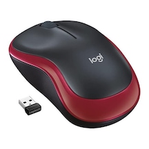 Logitech M185 Kablosuz Kırmızı Mouse Belirtilmemiş