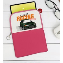 Bk Gift Street Racing Tasarımlı Taşınabilir Koruyucu Tablet Kılıf
