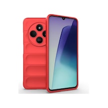 Xiaomi Redmi 14c Uyumlu Kılıf Optimum Silikon - Kırmızı