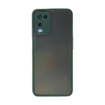 Oppo A54 4g Uyumlu Kılıf Montreal Silikon Kapak - Yeşil