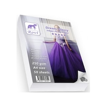 Rovi Dream Parlak / Satin Fotoğraf Kağıdı - 240Gsm - 50 Adet A4 - Parlak Glossy