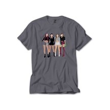 Blackpink Digital Gri Tişört