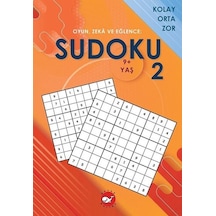 Sudoku 2 - Oyun Zeka ve Eğlence: Kolay Orta Zor- Beyaz Balina Yayınları