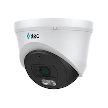 Ttec Ipdp-2330m-m/sl-lıte 2mp 2.8mm 30mt Dahili Sesli H265+ Ip67 Smart Led Ip Dome Kamera