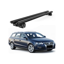 Pençe Volkswagen Passat B6 Sw 2005-2010 Uyumlu Siyah Ara Atkı Port Bagaj Tavan Barı