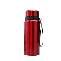 Çelik Askeri Termos Isı Yalıtımlı Özel Seri 750 Ml Kırmızı