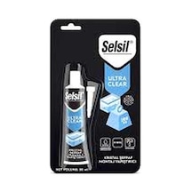 Selsil Şeffaf Montaj Yapıştırıc Ultra Clear 50ml Bx40 1