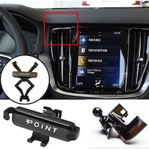 Volvo S60 Araca Özel Cep Telefonu Tutacağı Robotik Oynar Başlıklı 2018-2024 Arası Profesyonel Ürün