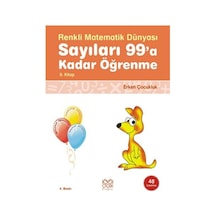 Renkli Matematik 9 Sayıları 99'a Kadar Öğrenme - Pascal Press - 1001 Çiçek