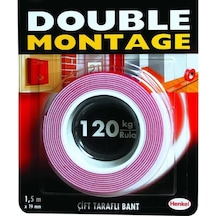 Montaj Bandı Max 120 Kg 1,5m X 19 Mm