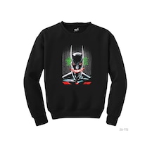 Joker No Batman Siyah Sweatshirt