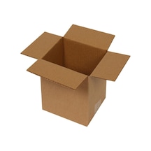 15x13x12cm Koli - Tek Oluklu Koli - 0,8 Desi Koli - Kraft - 10 Adet Kahverengi 15 X 13 X 12