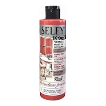 Rich Selfy Decor Akrilik Boya 824 Kardinal Kırmızı 240 Cc
