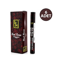 Zed Black Tütsü Rose Çubuk Kırmızı Gül - 6'li Paket