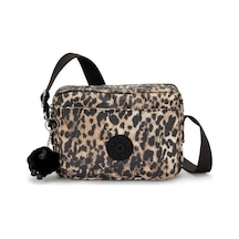 Kipling Abanu M Orta Boy Omuz Çantası Leopar