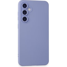 Zengemtx Newface Samsung Uyumlu Galaxy S24 Kılıf Nano İçi Kadife Silikon - Lila