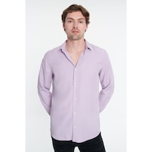 Loft Regular Fit Erkek Gömlek U.kol Lavender