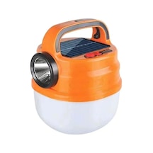 Powermaster Hb-v70 Çift Işıklı 6 Modlu El Feneri+5 Kademe 50 Watt Şarj Edilebilir Kamp Feneri