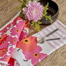 Home Roxie %100 Pamuk 2 Parça Mutfak Havlusu Pink Açık Bej
