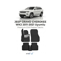 OtoCraft Jeep Grand Cherokee Wk2 2011-2021 Araca Özel 3d Havuzlu Eva Paspas Tam Set 5 Parça