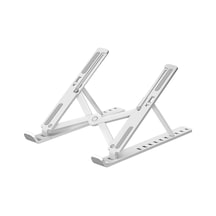 Geeroyoo 10 Seviyeli Ayarlanabilir Laptop Standı - Ergonomik Boyun Ve Bilek Desteği, Taşınabilir Ve Katlanabilir