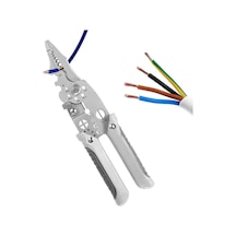 Çok Fonksiyonlu Tel Sıyırıcı Pense Elektrikçiler İçin Profesyonel Kablo Kesme Sıyırma Bükme Aleti