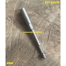 Byt 8mm Uzun Lokma Uç Manyetik Bits Uç Somun Sıkma Ucu 8 Lokma Uç 12cm Matkap Ucu