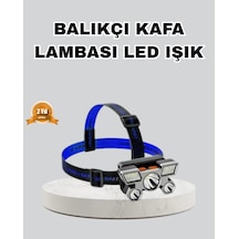 Outdoor Ve Gece Balıkçılığı İçin Led Kafa Lambası - Usb Şarjlı 60 Ayarlanabilir Far Renkli 84086874