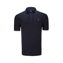 T8586 Dewberry Erkek Polo Yaka T-shırt-koyu Lacivert Koyu Lacivert