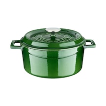 Lava Döküm Yuvarlak Tencere (Ø)24 cm. Majolica