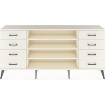 Arges Konsol 3 Raflı 8 Çekmeceli 176x30x83 Aytaşı-aytaşı/aytaşı Aytaşı/aytaşı