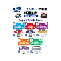 2027 7.sınıf Güçlendiren Mat-fen-türk.-din-parag. Bağlam Temelli %100 Yeni Müfredat Soru Bankası Seti+kronometre