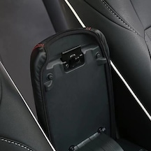 Toyota Corolla Uyumlu 2019 Sonrası Kol Dayama Deri Kılıf Kırmızı