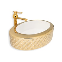 Lena E-8126 Tezgahüstü Lavabo